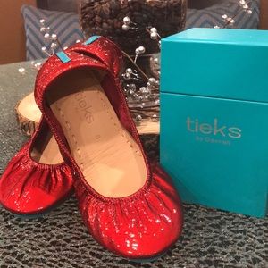 SOLD! NEW! Tieks Red Diamond 👠 LIMITED Edition